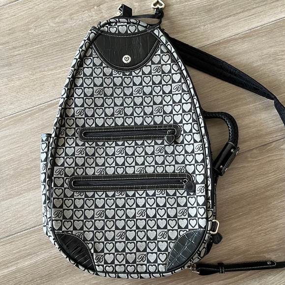 Brighton Handbags - Brighton one shoulder backpack
tennis racket cover ( new )